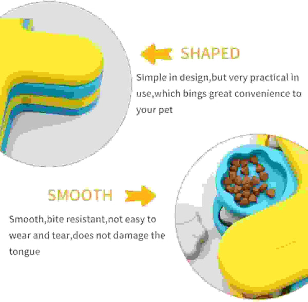 Dogs Food Puzzle Feeder Toys Interactive Dog Puzzle Toys Twister Dog Food Dispenser, Dog Enrichment Toys For IQ Training Adjustable Slower Feeder Dog Puzzle.