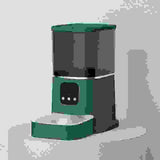 Pet Automatic Feeder Large Capacity Smart Voice Recorder APP Control Timer Feeding Cat Dog Food Dispenser With WiFi Pet Bo.