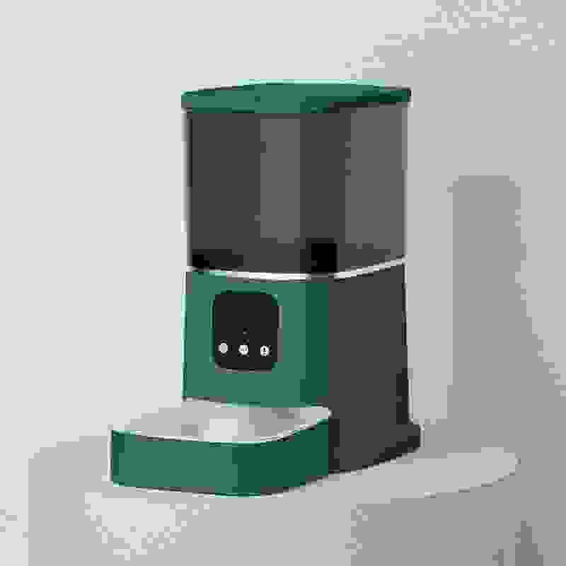 Pet Automatic Feeder Large Capacity Smart Voice Recorder APP Control Timer Feeding Cat Dog Food Dispenser With WiFi Pet Bo.