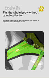 LED Luminous Dog Harness Led USB Charging Dog Chest Strap Vest Pet Safety Reflective Harness Pet Vest For Puppy Large Dog Pet Products.