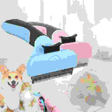 Pet grooming tool dog comb.