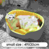 New winter pet kennel Universal washable dog kennel for all seasons Winter warm and deep sleep cat kennel for cats.