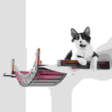 Cat Suspension Bridge Rope Ladder Hemp Rope Soft Ladder Wooden Bridge Solid Wood Cat Wall Climbing Frame Pet Furniture Cat Bridge Wall Hanging Type Plus Accessories.