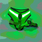 LED Luminous Dog Harness Led USB Charging Dog Chest Strap Vest Pet Safety Reflective Harness Pet Vest For Puppy Large Dog Pet Products.