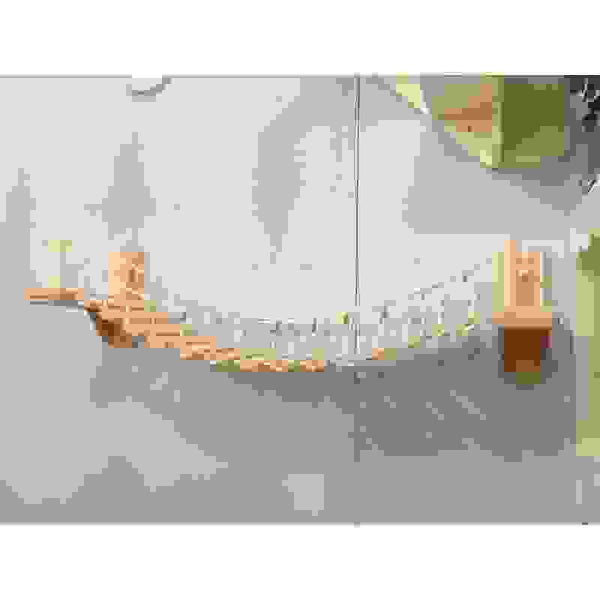 Wall cat furniture pine wall hanging.