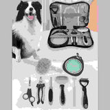Dog Clippers, Professional Dog Grooming Kit, Cordless Dog Grooming Clippers For Thick Coats, Dog Hair Trimmer, Low Noise Dog Shaver Clippers, Quiet Pet Hair Clippers For Dogs Cats  Dog Grooming Kit.