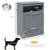 Pet Feeder Stations, Lockers, Dog Food Storage Containers.