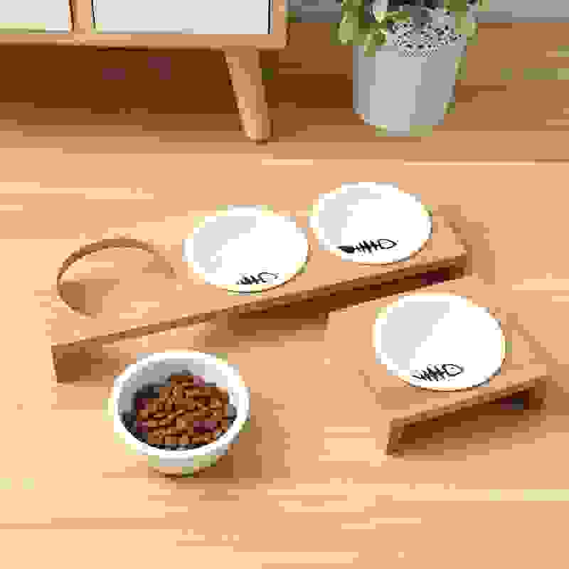 Fashion Cat Dog Feeders Bowls.