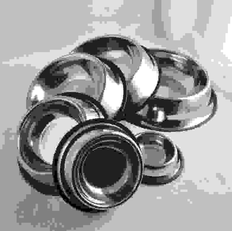 Classic Stainless Steel Bowls.