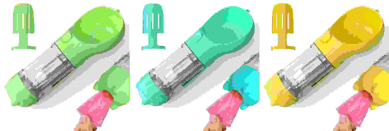 Dog Water Bottle  Pet Feeder, Bowl & Waste Bag Holder