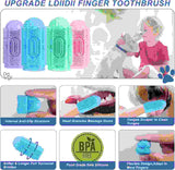 Dog Toothbrush Dog Tooth Brushing Kit  Dog Finger Toothbrush For Dog Teeth Cleaning Dog Dental Care Cat Toothbrush Dog Tooth Brush Puppy Toothbrush Pet Toothbrush.