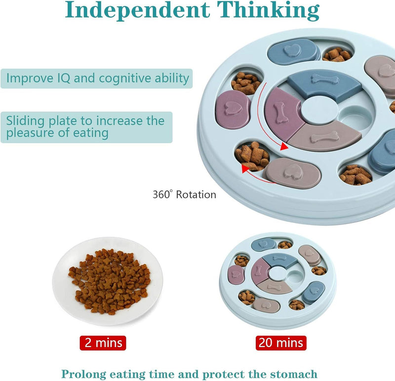 Dog Puzzle Toys Dogs Food Puzzle Feeder Toys For IQ Training Mental Enrichment Dog Treat Puzzle.
