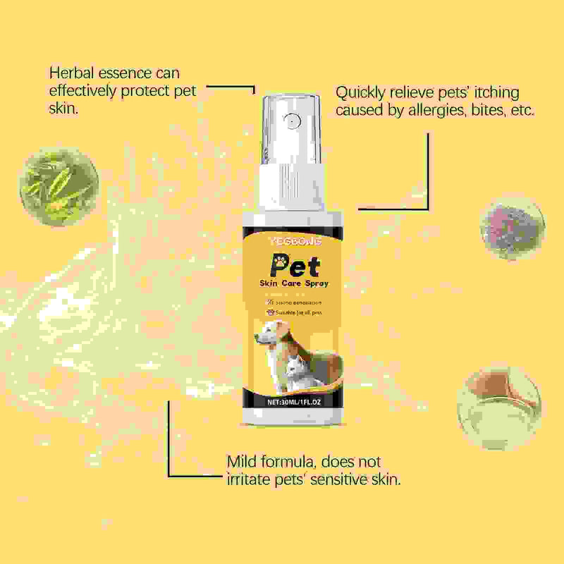 Pet Skin Spray Gentle Care.