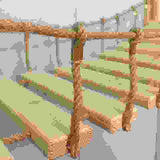 Wall cat furniture pine wall hanging.