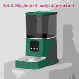 Pet Automatic Feeder Large Capacity Smart Voice Recorder APP Control Timer Feeding Cat Dog Food Dispenser With WiFi Pet Bo.