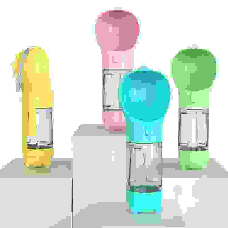 Pet Water Bottle Feeder Bowl Garbage Bag Storage Portable Pet Outdoor Travel 3 In 1 Dog Water Bottle.