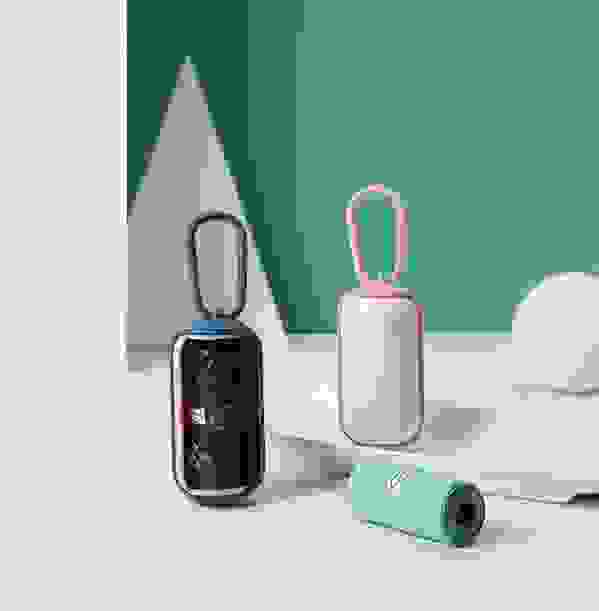 Portable Cats Dogs Garbage Bag Holder Pet Poop Bags Carrier Dispenser.