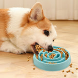 Slow Feeder Dog Bowls Silicone Dog Puzzle Feeder Bowl For Healthy Eating Puppy Slow Feeder Bowl Anti-Choking Dog Slow Feeder Bowls.