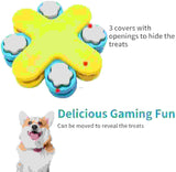 Dogs Food Puzzle Feeder Toys Interactive Dog Puzzle Toys Twister Dog Food Dispenser, Dog Enrichment Toys For IQ Training Adjustable Slower Feeder Dog Puzzle.