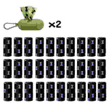 Environmentally Friendly Biodegradable Pet Litter Bags Dog Waste Bags With Dog Poop Bag Dispenser Dog Poop Bags Thickened Poop Bags Leak-Proof Dog Waste Bags For Pet Supplies.