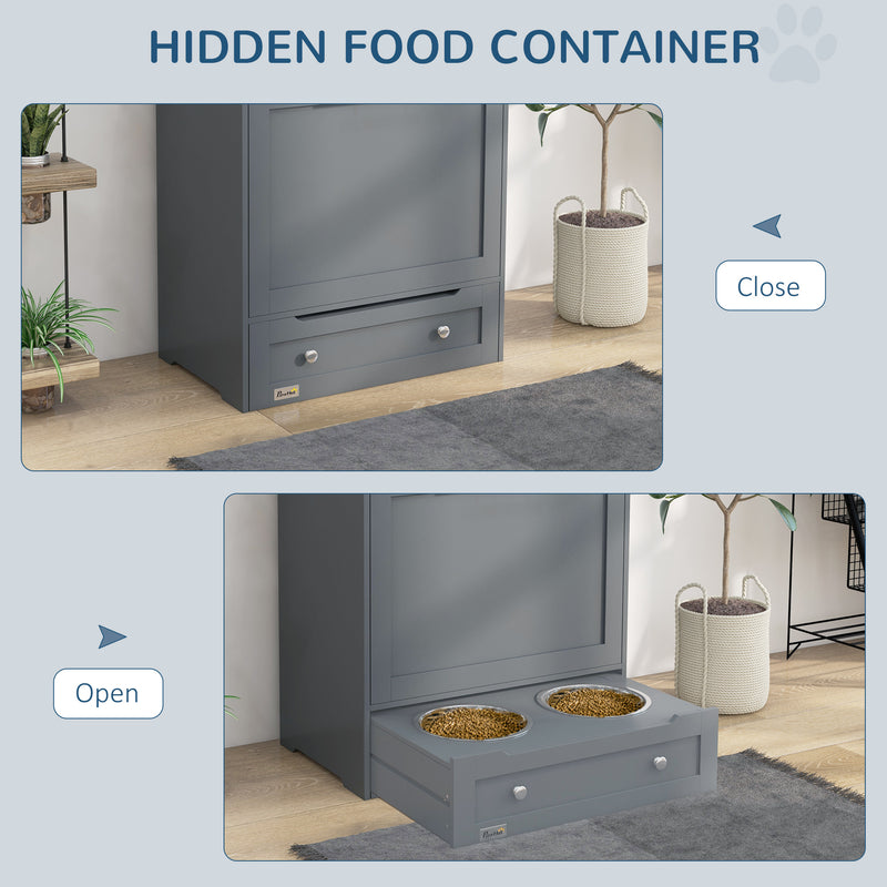Pet Feeder Stations, Lockers, Dog Food Storage Containers.