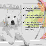 Pet Shampoo Mild And Clean Pet Cat And Dog Hair Soft And Unknotted Shampoo Shampoo.