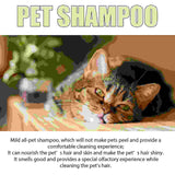 Pet Shampoo Mild And Clean Pet Cat And Dog Hair Soft And Unknotted Shampoo Shampoo.