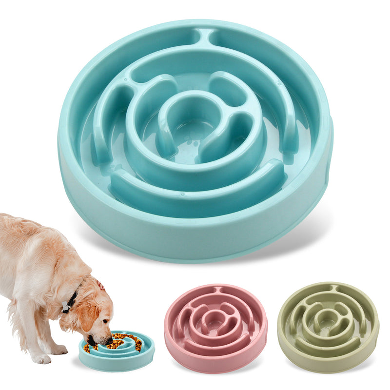 Slow Feeder Dog Bowls Silicone Dog Puzzle Feeder Bowl For Healthy Eating Puppy Slow Feeder Bowl Anti-Choking Dog Slow Feeder Bowls.