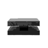 6.93IN High LED Coffee Table,Modern Coffee Table For Living Room,Living Room Tables,Large Living Room Furniture,LED Lights.