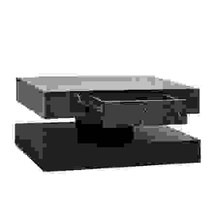 6.93IN High LED Coffee Table,Modern Coffee Table For Living Room,Living Room Tables,Large Living Room Furniture,LED Lights.